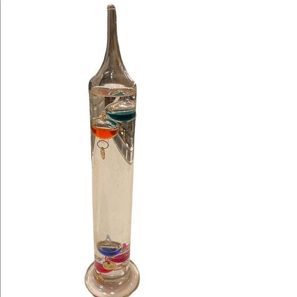 Accents Galileo Glass Thermometer Floating Glass Balls Fahrenheit